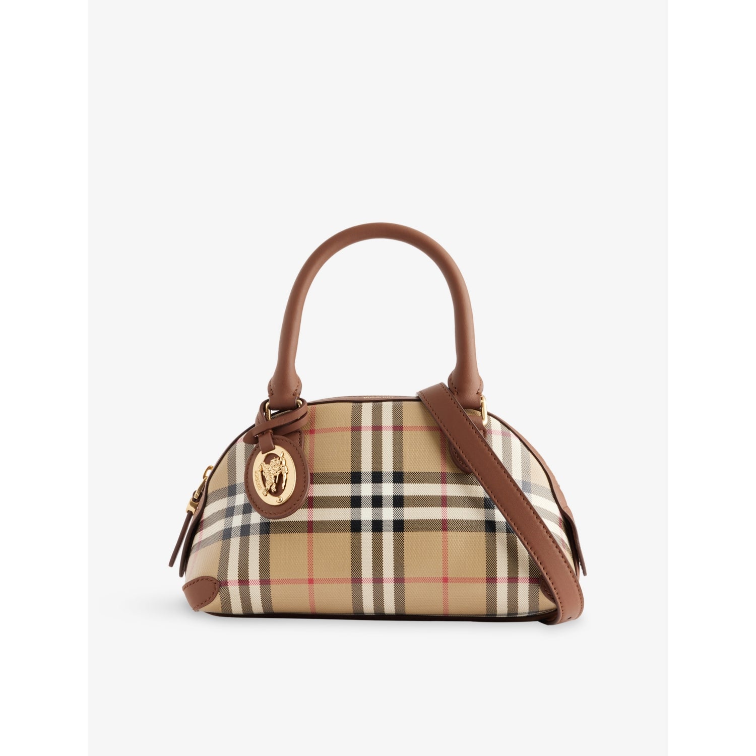 Burberry Mini Primrose cotton top-handle bag (British brand)