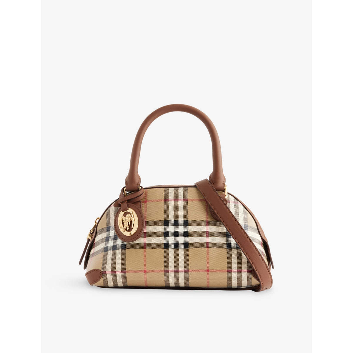 Burberry Mini Primrose cotton top-handle bag (British brand)