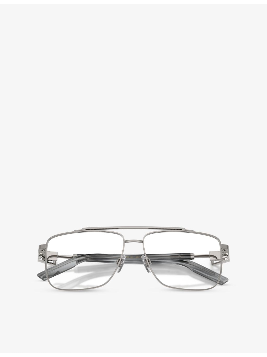Dolce & Gabbana DG1368 square-frame metal eyeglasses, UK version
