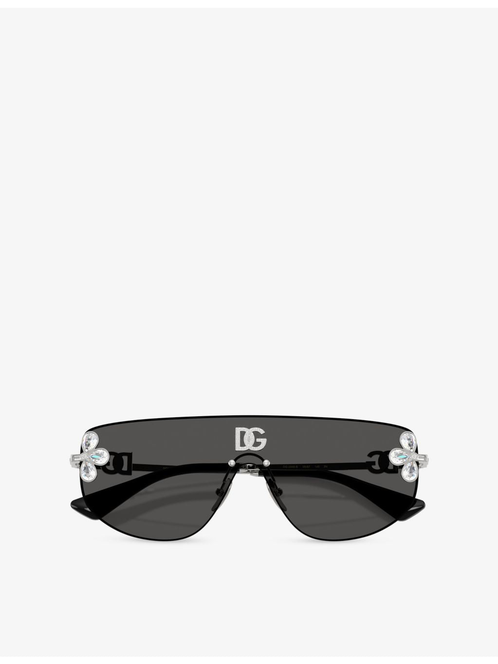 Dolce & Gabbana shield frame metal sunglasses DG2333B - British product