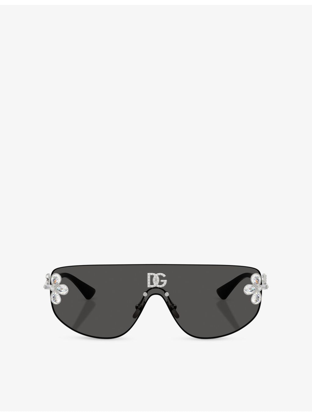 Dolce & Gabbana shield frame metal sunglasses DG2333B - British product