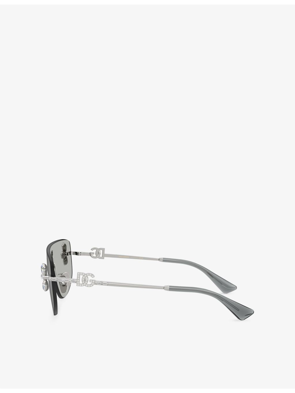 Dolce & Gabbana DG2333B shield-frame metal sunglasses - British product