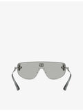Dolce & Gabbana DG2333B shield-frame metal sunglasses - British product