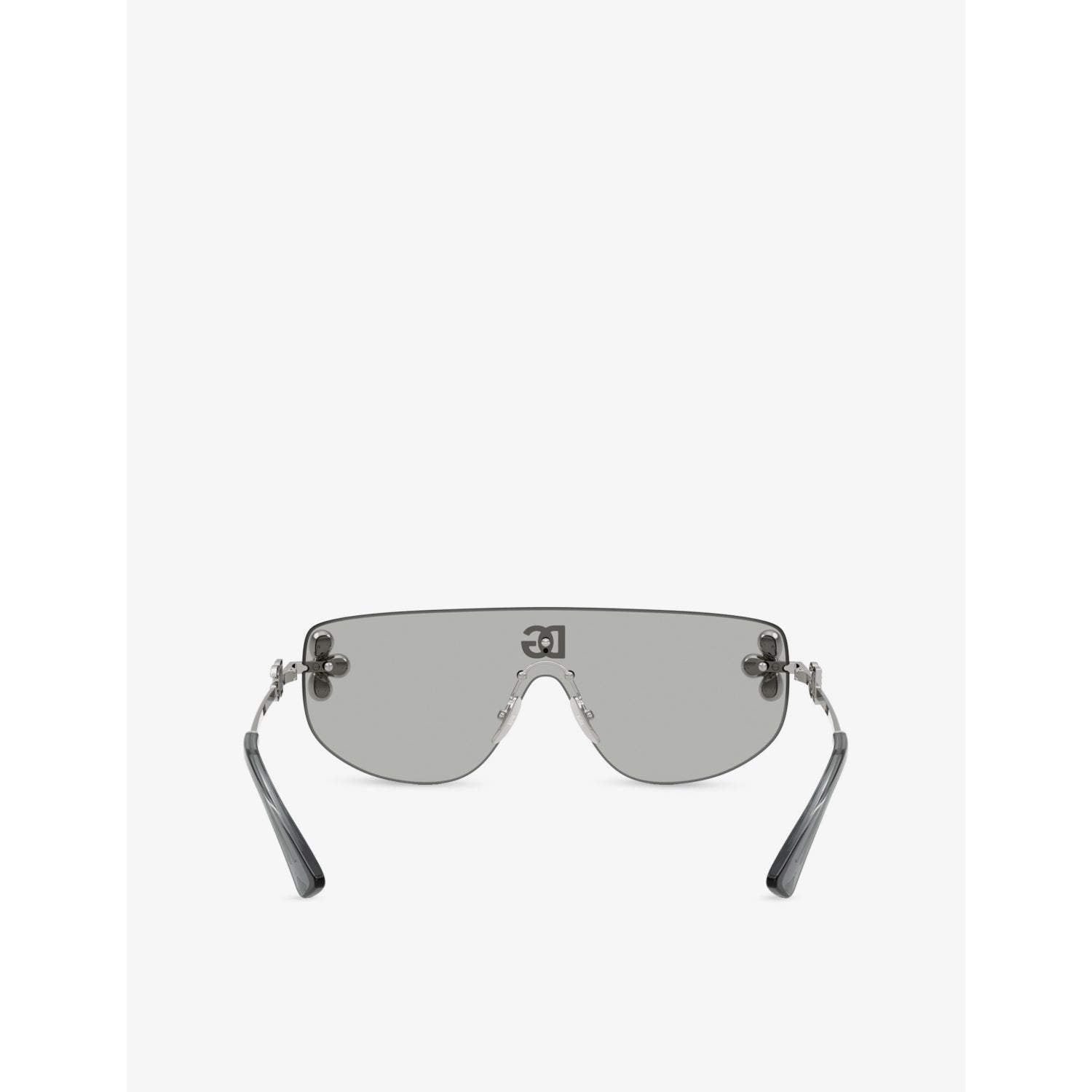 Dolce & Gabbana DG2333B shield-frame metal sunglasses - British product