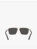 Dolce & Gabbana DG2336 square metal sunglasses, UK version