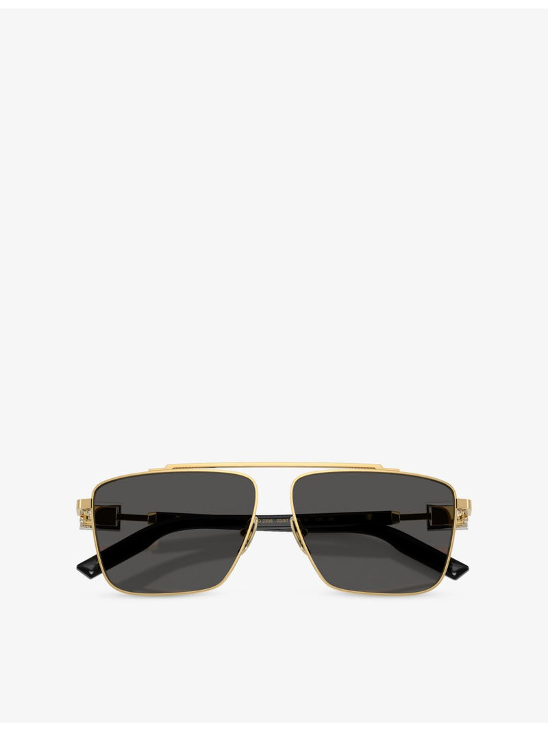 Dolce & Gabbana DG2336 square metal sunglasses, UK version