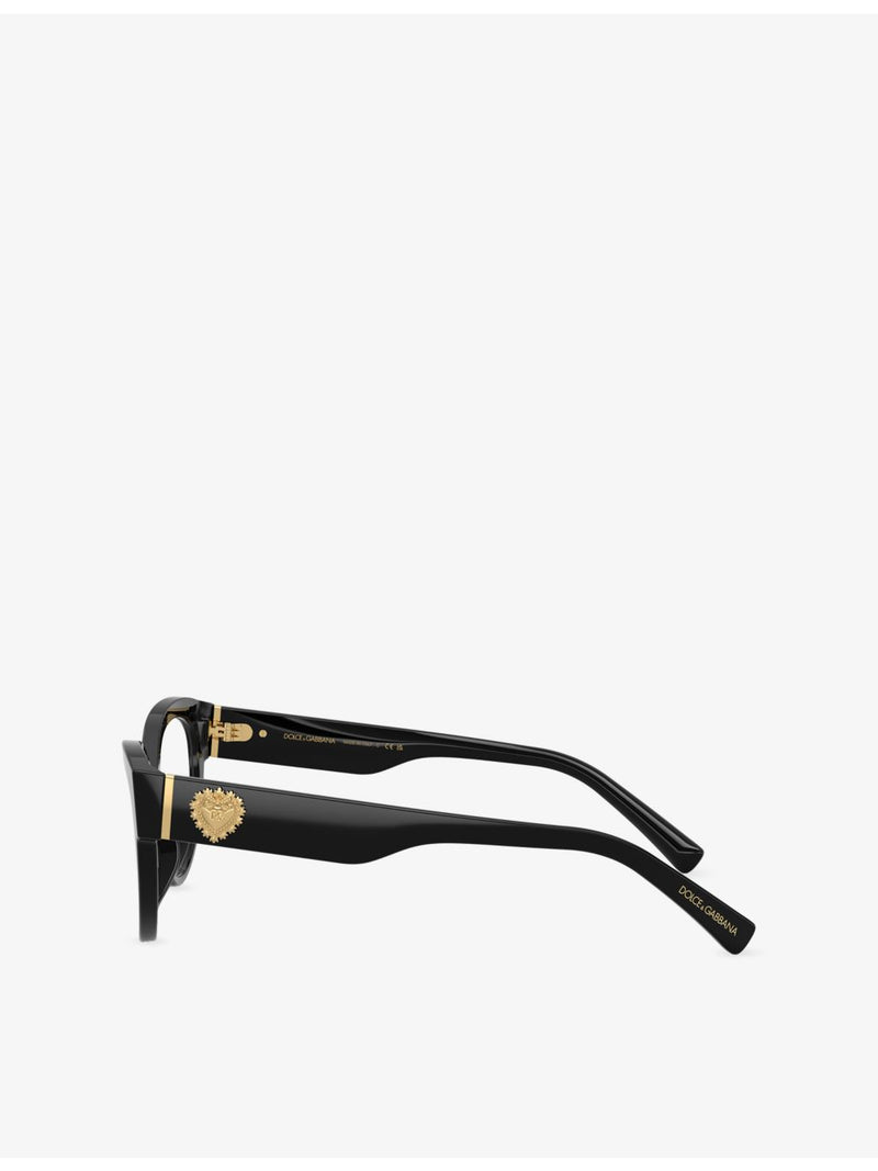 Dolce & Gabbana DG3440 cat-eye acetate eyeglasses - British product