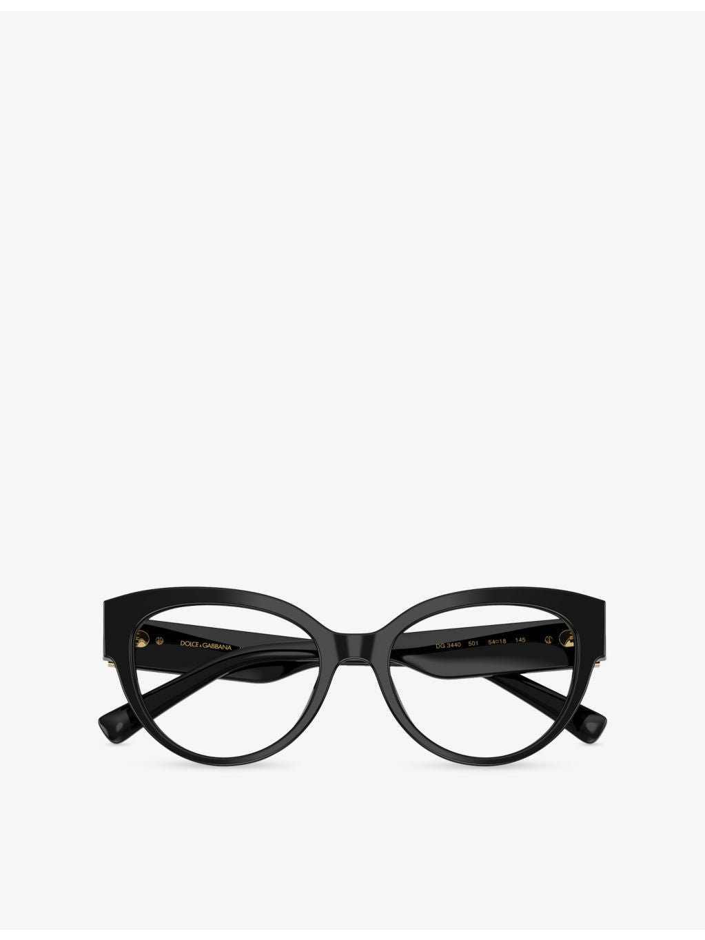 Dolce & Gabbana DG3440 cat-eye acetate eyeglasses - British product