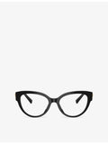 Dolce & Gabbana DG3440 cat-eye acetate eyeglasses - British product