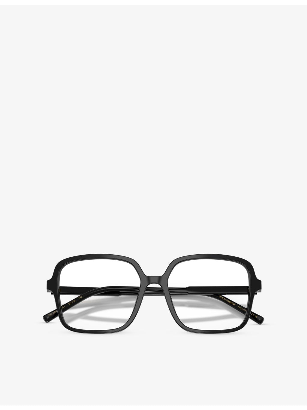 Dolce & Gabbana DG3442 square-frame acetate eyeglasses, UK version