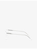 Dolce & Gabbana DG3445 acetate square-frame eyeglasses (British brand)