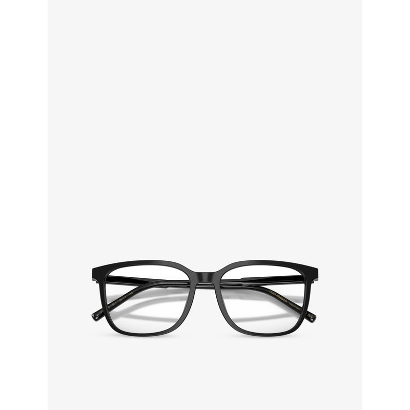 Dolce & Gabbana DG3445 acetate eyeglasses square frame (British brand)