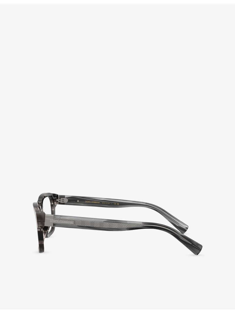 Dolce & Gabbana DG3446 square acetate eyeglasses - British product