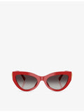 Dolce & Gabbana cat-eye acetate sunglasses, imported from the UK