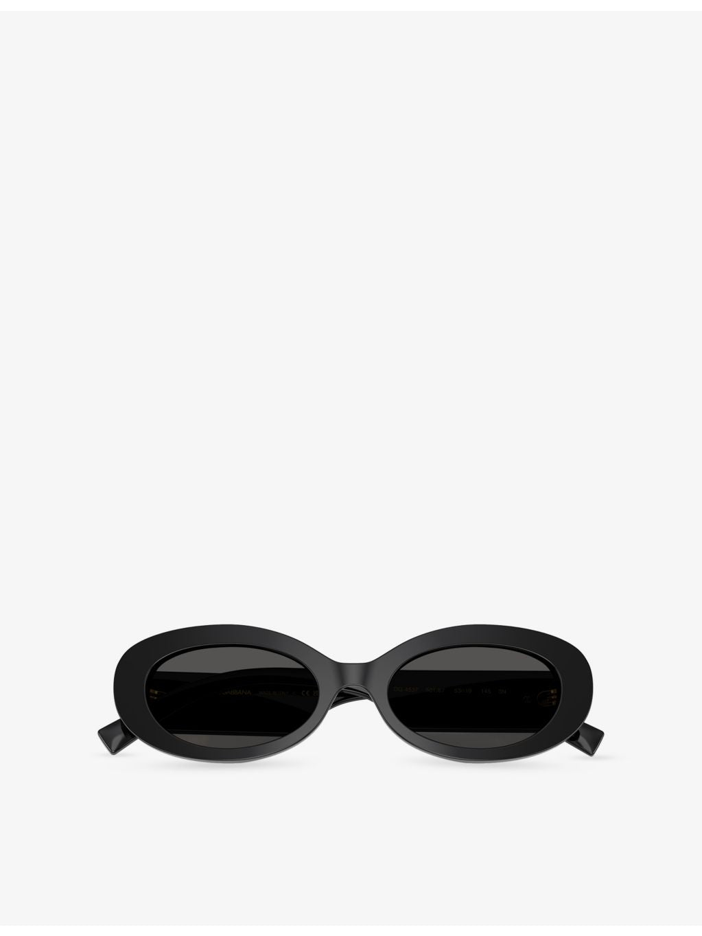 Dolce & Gabbana oval-frame acetate sunglasses DG4537 - British product