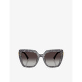 Dolce & Gabbana square-frame acetate tinted sunglasses, UK version