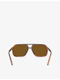 Dolce & Gabbana DG4541 square acetate sunglasses with tinted lenses - British product
