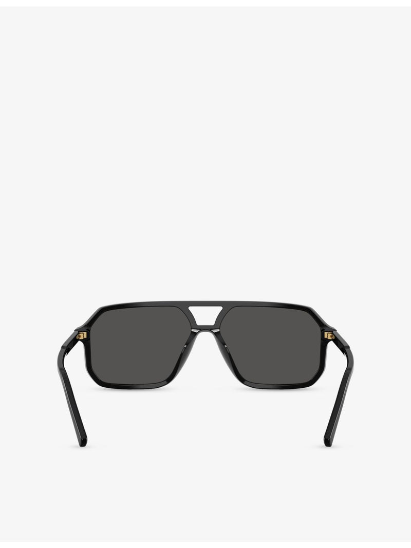 Dolce & Gabbana DG4541 square-frame acetate sunglasses - British product