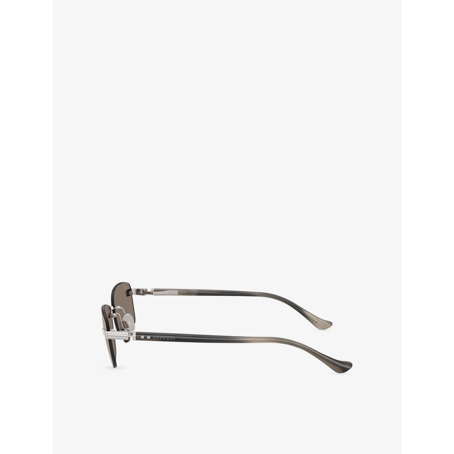 Ferrari FH1029TD rectangle-frame metal sunglasses (British brand)
