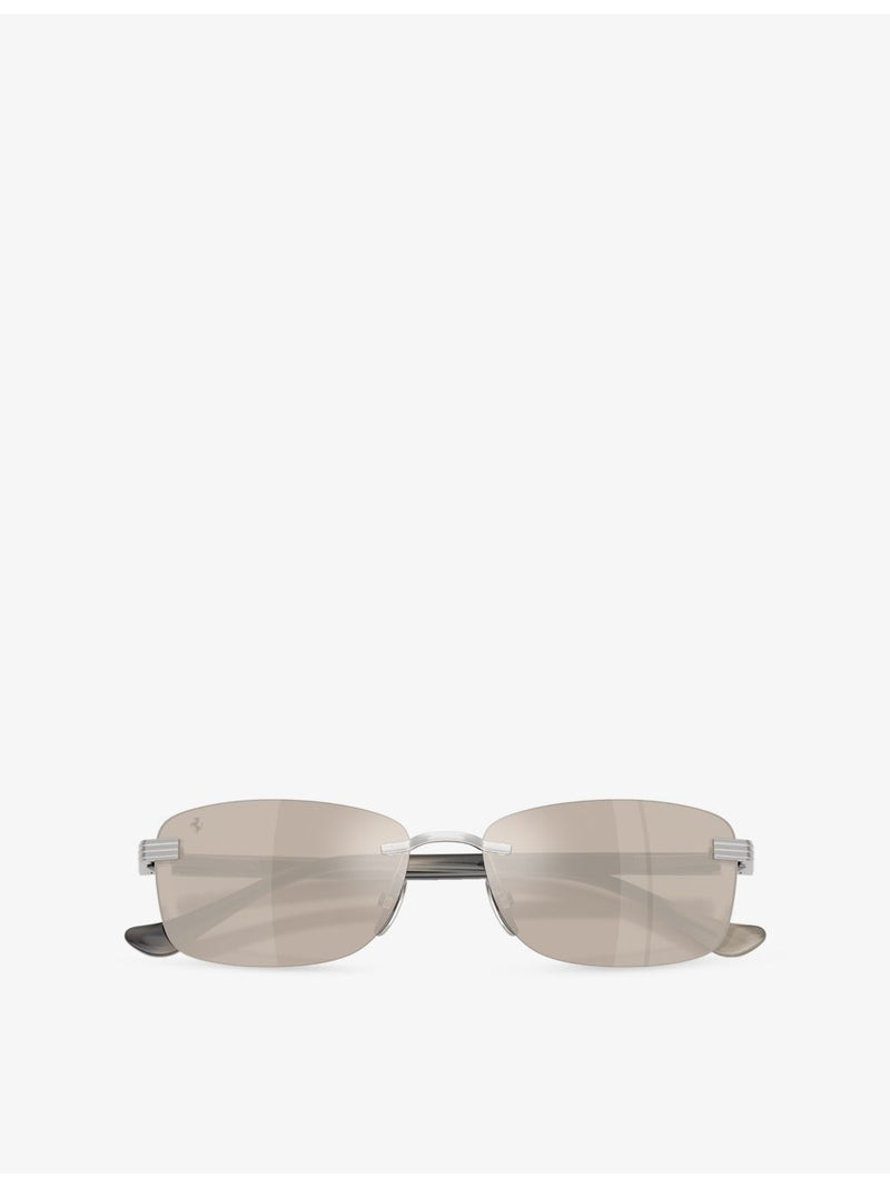 Ferrari FH1029TD rectangle-frame metal sunglasses (British brand)