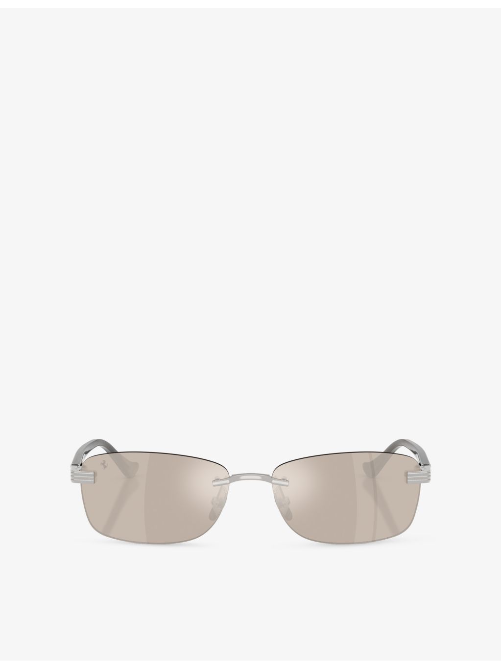 Ferrari FH1029TD rectangle-frame metal sunglasses (British brand)