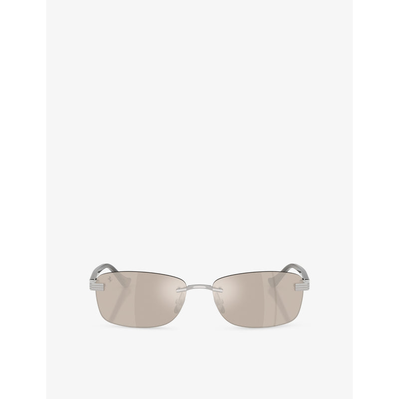 Ferrari FH1029TD rectangle-frame metal sunglasses (British brand)