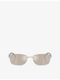 Ferrari FH1029TD rectangle-frame metal sunglasses (British brand)