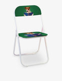 Seletti Nerdy Dog metal chair with folding design, UK version