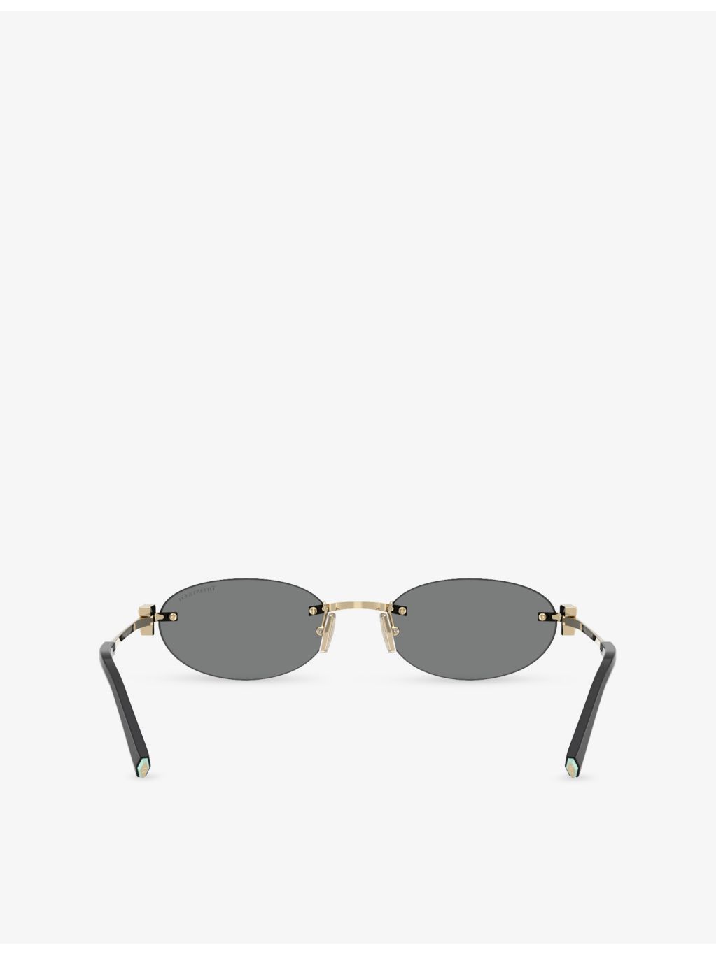 Tiffany & Co. oval-frame metal sunglasses TF3119D, UK version