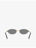 Tiffany & Co. oval-frame metal sunglasses TF3119D, UK version