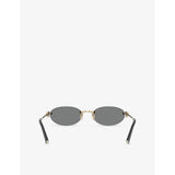 Tiffany & Co. oval-frame metal sunglasses TF3119D, UK version