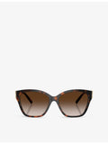 Tiffany & Co square-frame acetate sunglasses tortoiseshell finish, UK version