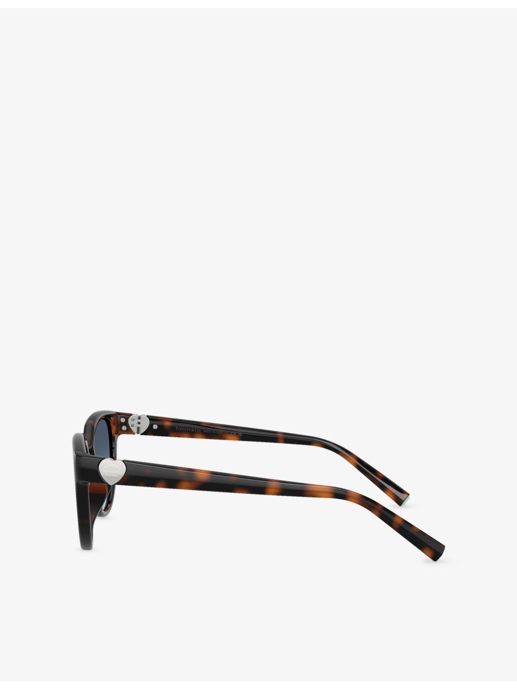 Tiffany & Co cat-eye acetate sunglasses with tortoiseshell finish (British brand)