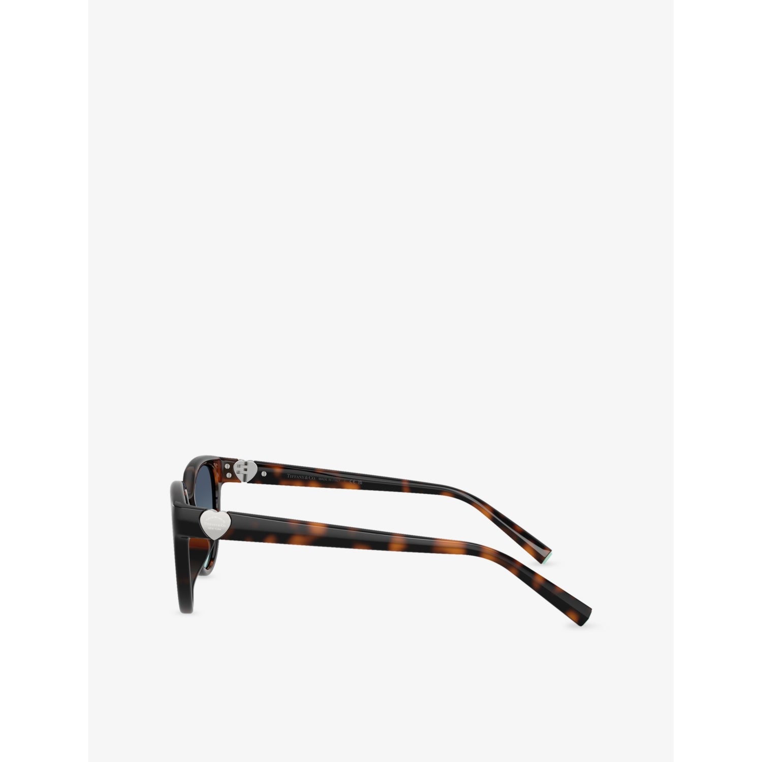 Tiffany & Co cat-eye acetate sunglasses with tortoiseshell finish (British brand)
