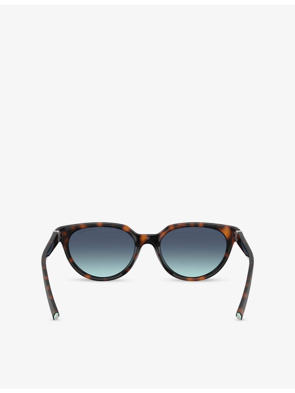 Tiffany & Co cat-eye acetate sunglasses with tortoiseshell finish (British brand)