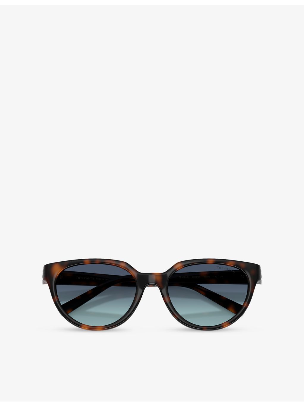 Tiffany & Co cat-eye acetate sunglasses with tortoiseshell finish (British brand)