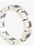 Serge Denimes sterling-silver ring with linked band, imported from the UK