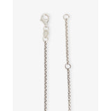 Serge DeNimes sterling silver pendant necklace with green cubic zirconia - British product