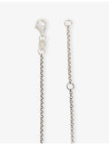 Serge DeNimes sterling silver pendant necklace with green cubic zirconia - British product