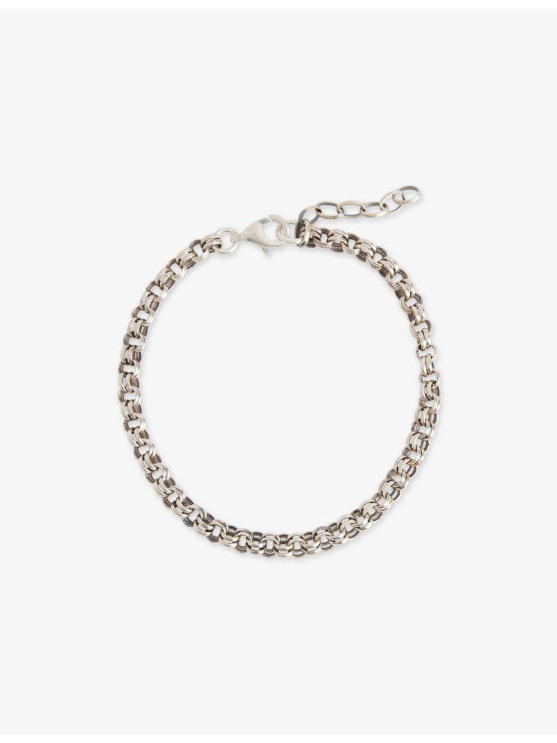 Serge DeNimes sterling silver chain bracelet adjustable 17-20cm, imported from the UK