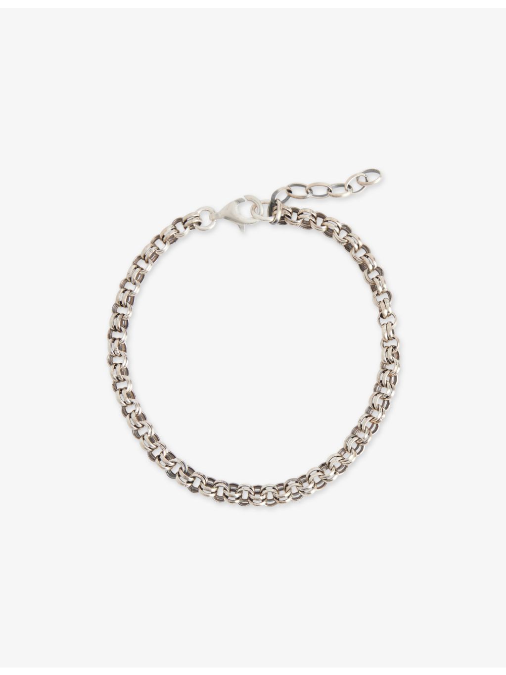 Serge DeNimes sterling silver chain bracelet adjustable 17-20cm, imported from the UK
