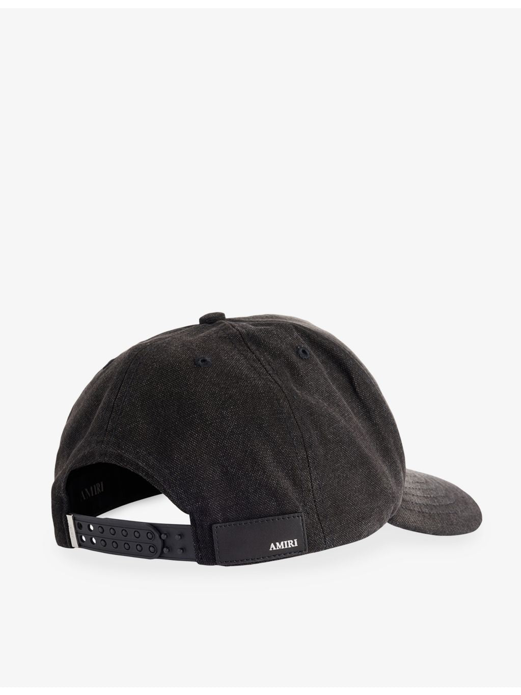 AMIRI Script cotton baseball cap with logo embroidery - British product