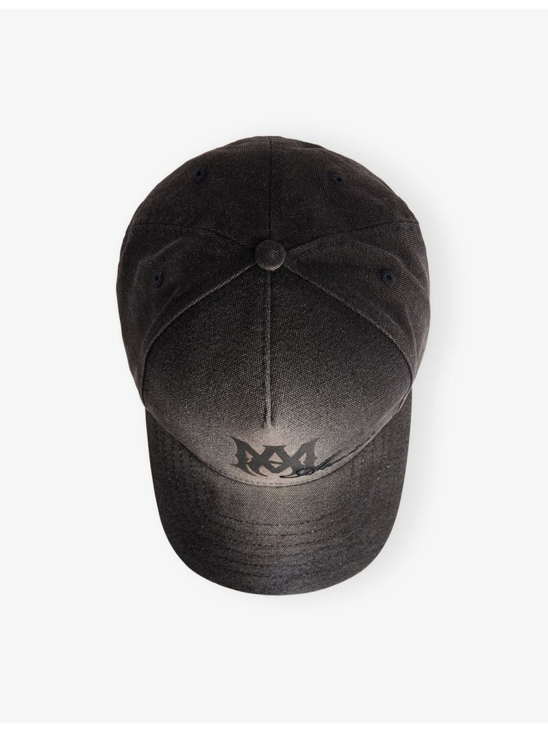 AMIRI Script cotton baseball cap with logo embroidery - British product