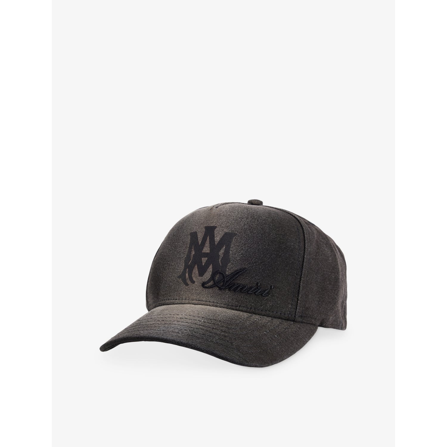 AMIRI Script cotton baseball cap with logo embroidery - British product