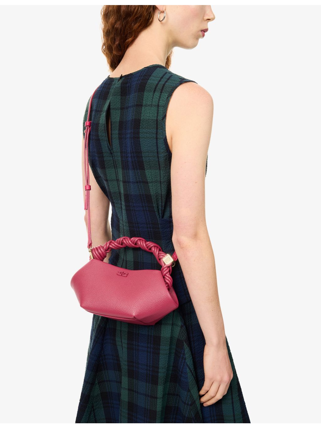 GANNI Bou Bag mini vegan leather top-handle bag - British product