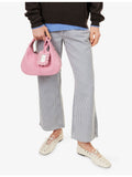 GANNI mini suede hobo bag with detachable strap, UK version