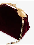 Erdem micro bloom velvet top-handle bag, British product