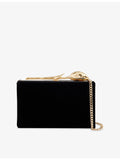 Erdem Bloom Minaudière velvet clutch bag, imported from the UK