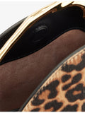 Erdem Mini Bloom leopard-print pony hair top-handle bag, UK version