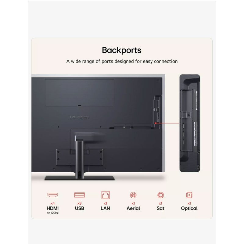 LG OLED evo G6 4K Smart TV 55 inch, UK version